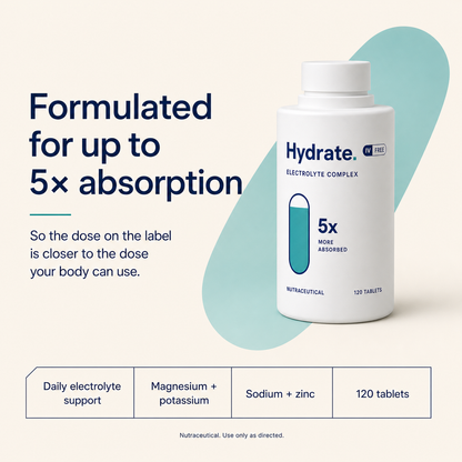 Hydrate Electrolyte Complex – 120 Tablets